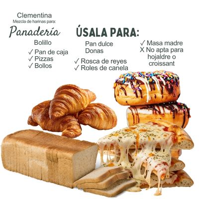 Mezcla Harina Sin Gluten Panadería Clementina - Imagen 2